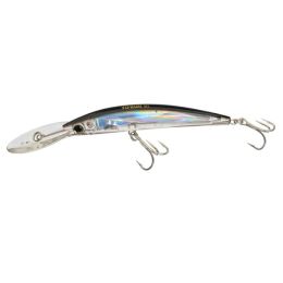 Yo-Zuri Crystal 3D Minnow Deep Diver 150mm 6in Silver Black