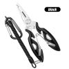 Multifunction Fishing Pliers Hook Picker Lost Rope Hanging Buckle Fishing Scissors Small Lure Fishing Supplies Tool Accessories