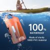 Outdoor Floating Waterproof Dry Bag with Clear Window 10L/20L Roll Top Lightweight Dry Bag for Camping;  Swimming;  Kayaking;  Boating;  Rafting;  Hik